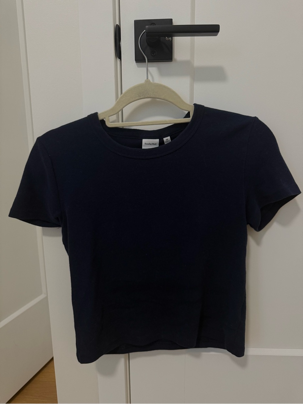 Sunday Best Navy Short-Sleeve Crewneck Tee